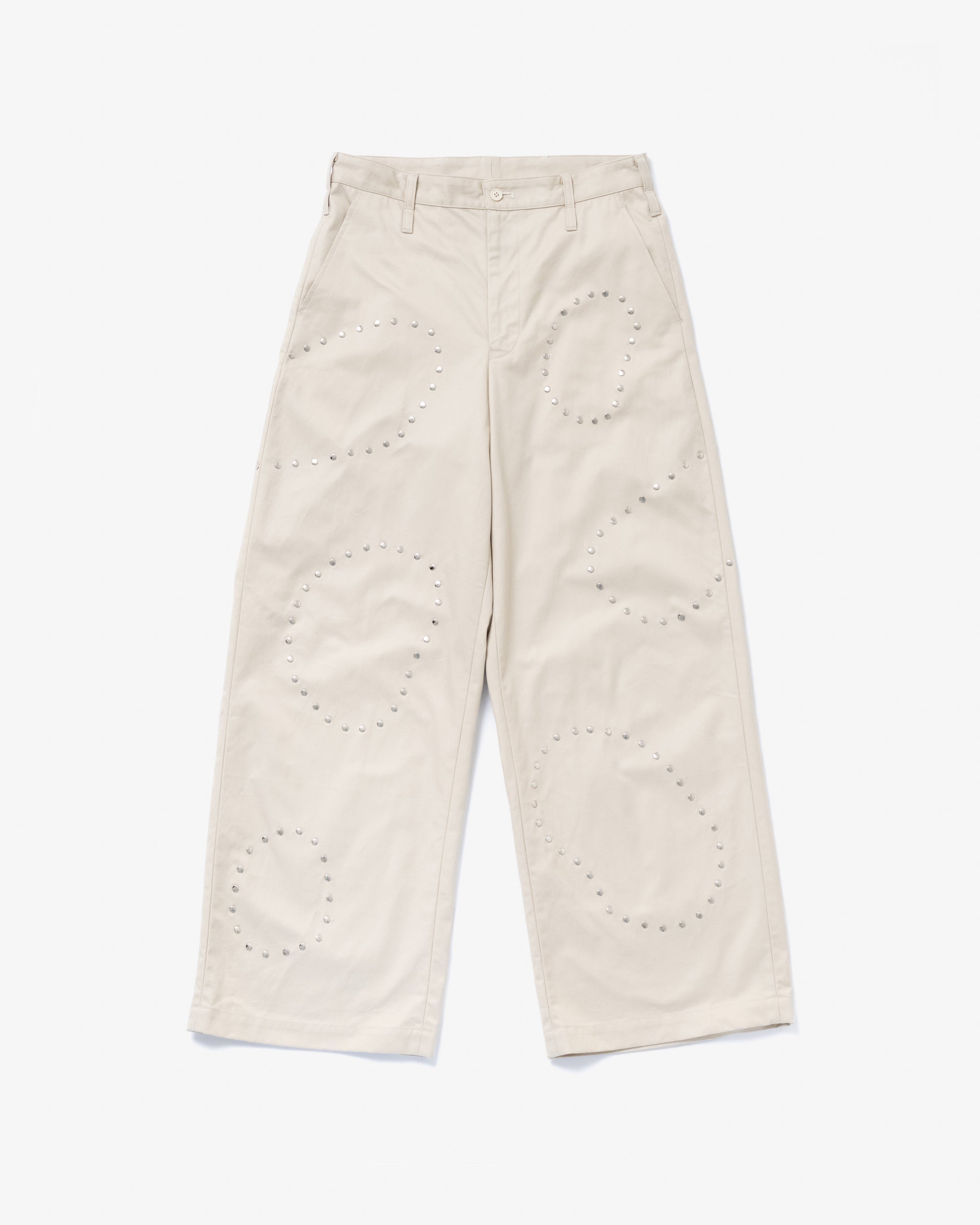 DOUBLE BELT LOOP STUDS TROUSERS – ADAPTART